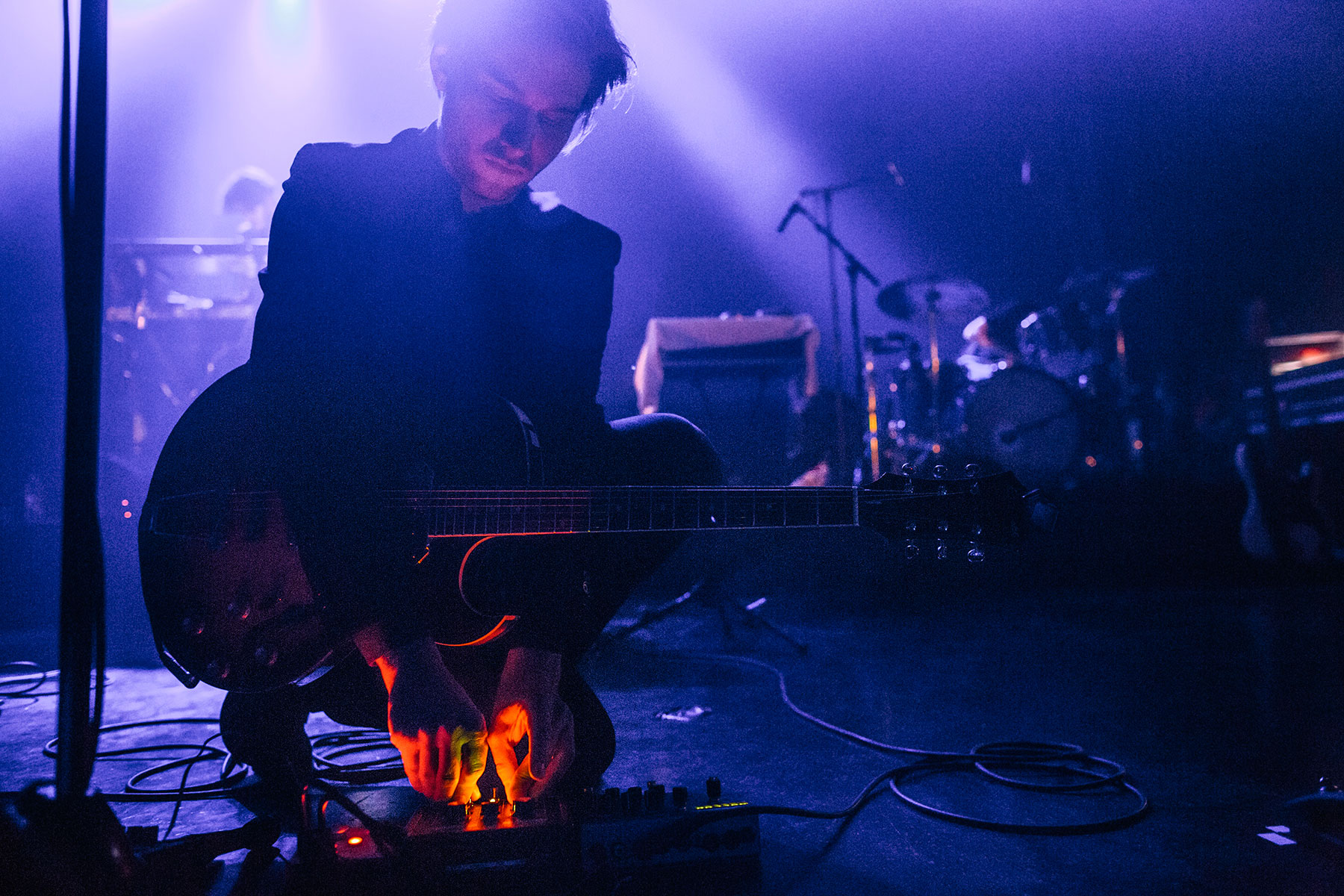 Picture from FROST festival 2013. Efterklang playing live at Vega, supported by swedish Anna von Hausswolff
